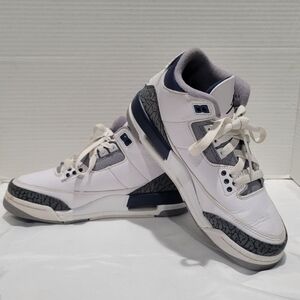 Air Jordan 3 Retro 2023 Midnight Navy 5.5 Youth Sneakers